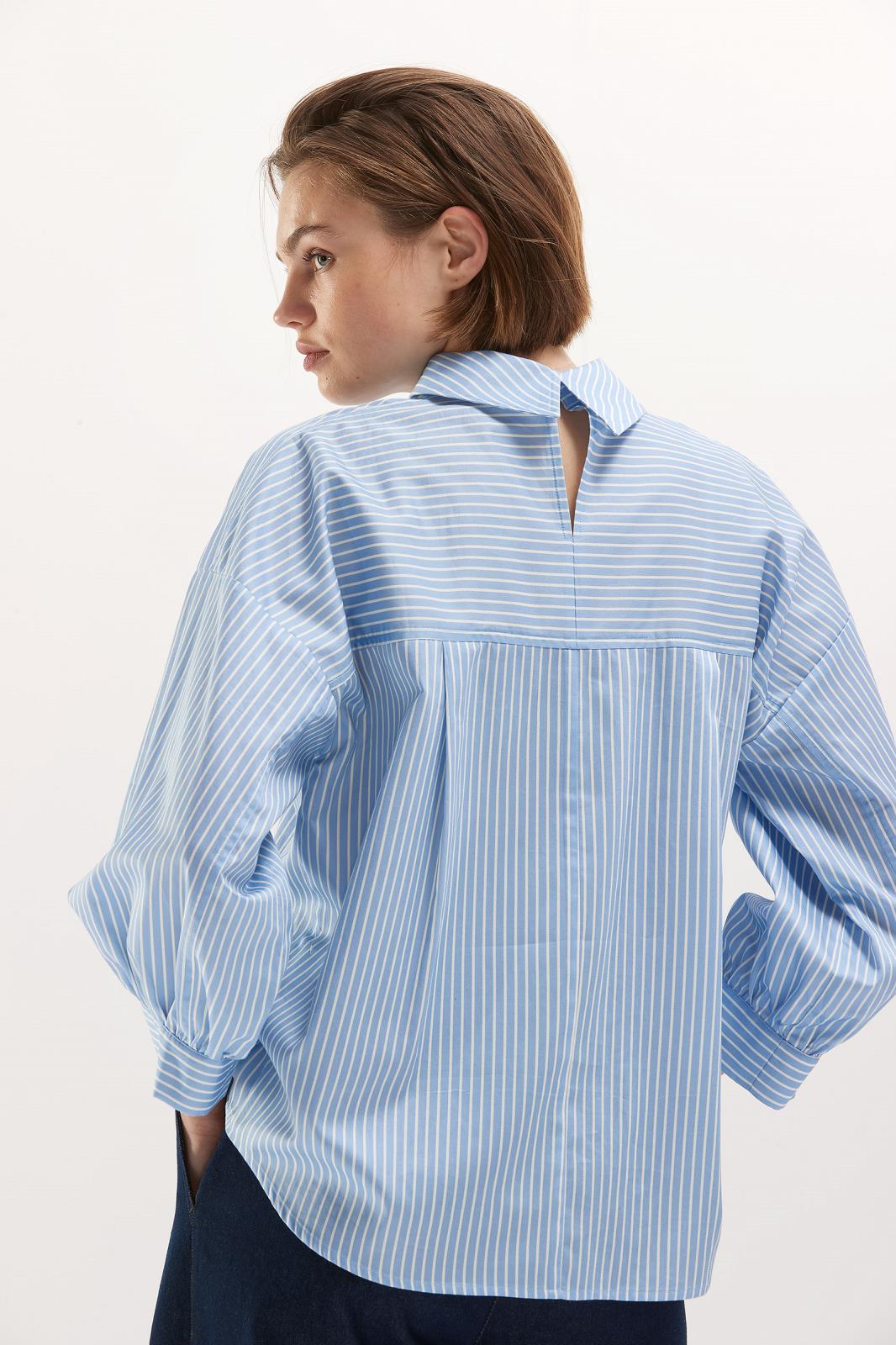 BLOES LM STREPEN BLAUW