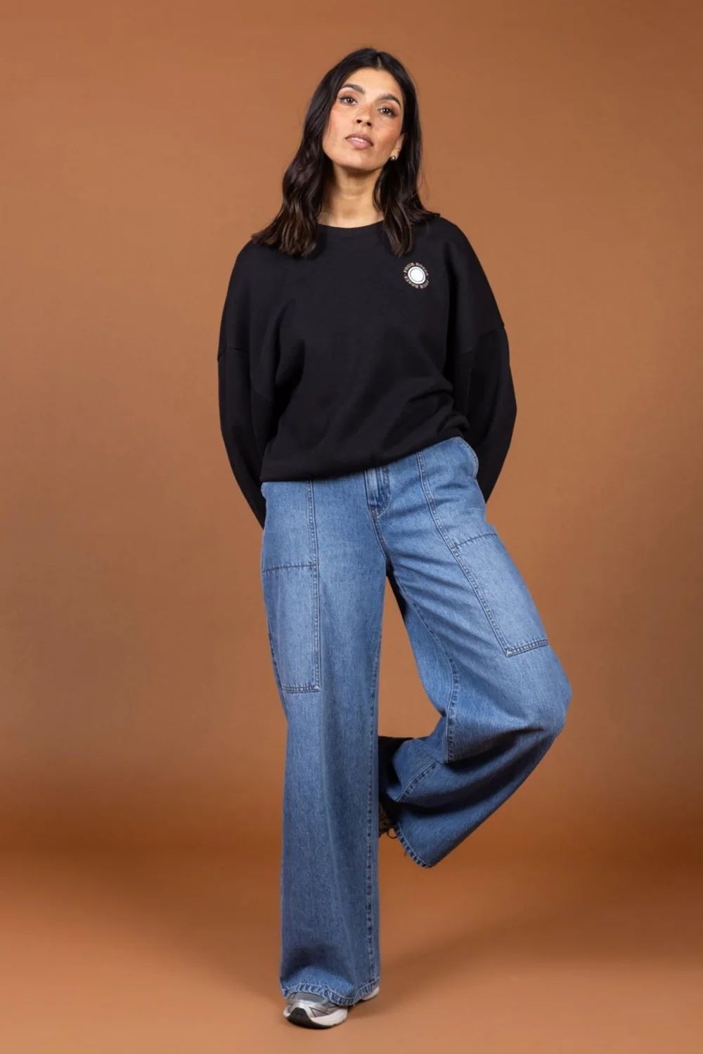 LADIES SWEATER BLACK