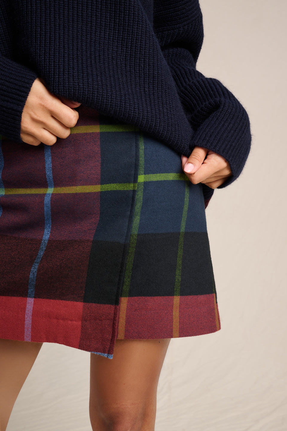 SKIRTS NIGHT BLUE/PORT