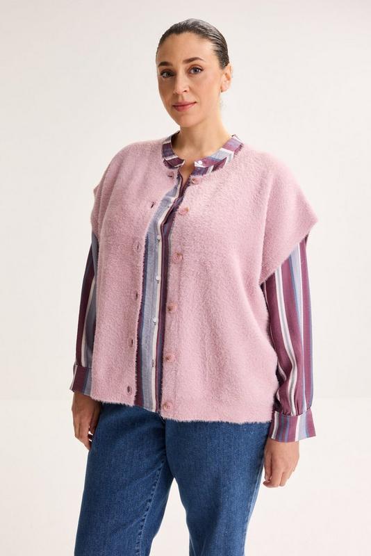 Cardigan Knit RN SSL With buttons NPK MA