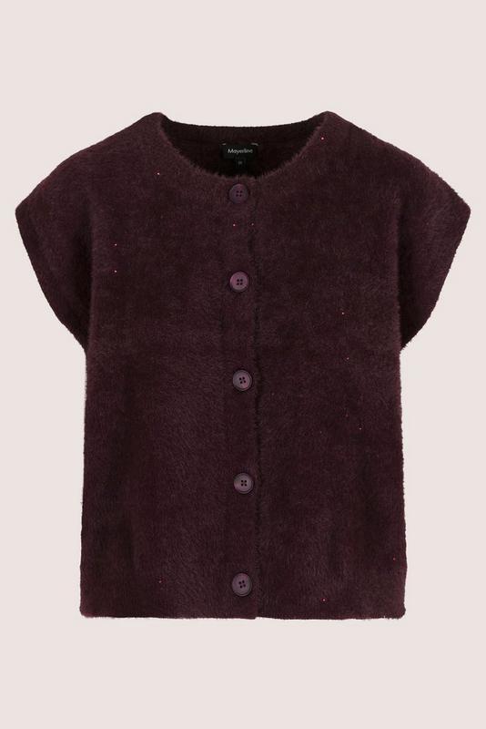 Cardigan Knit RN SSL With buttons NPK WI