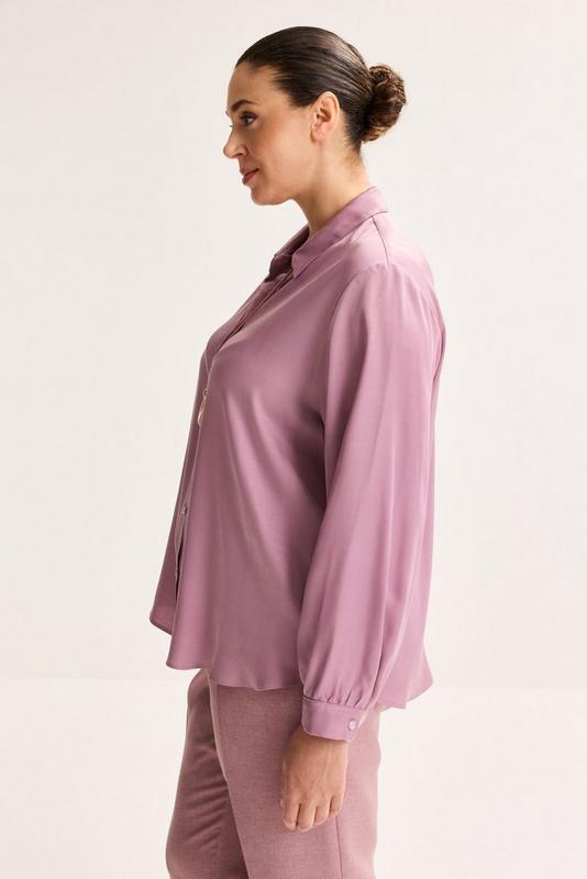 Blouse SN LSL NPK MAUVE SHADOWS