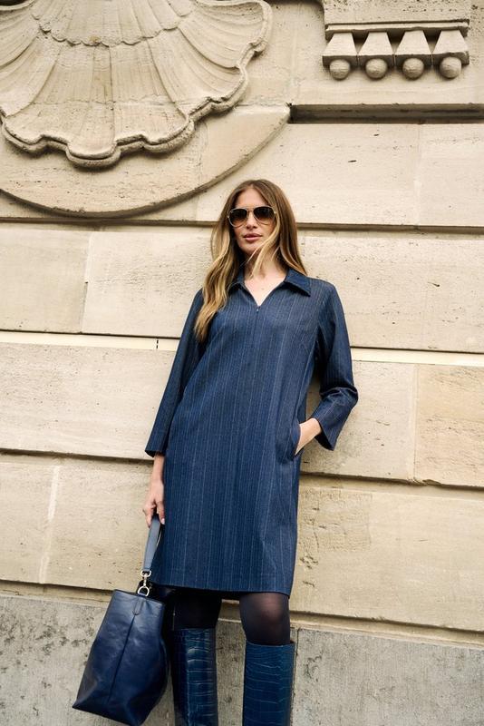 Dress Short WPK EVENING BLUE