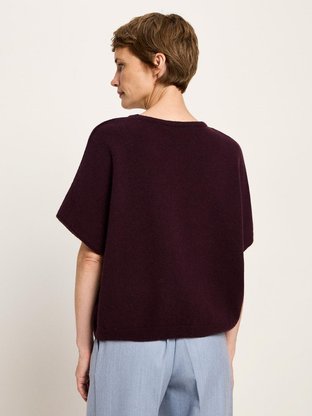 PULL SS-ON-UNI-AUBERGINE