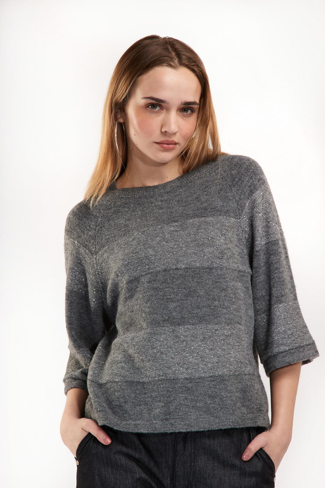 PULL 3/4S-ON-STRIPE-ANTRACITE