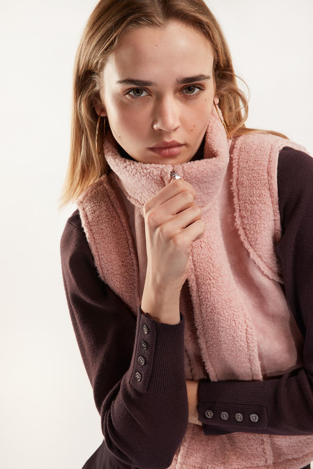 WAISTCOAT-*-UNI-PINK