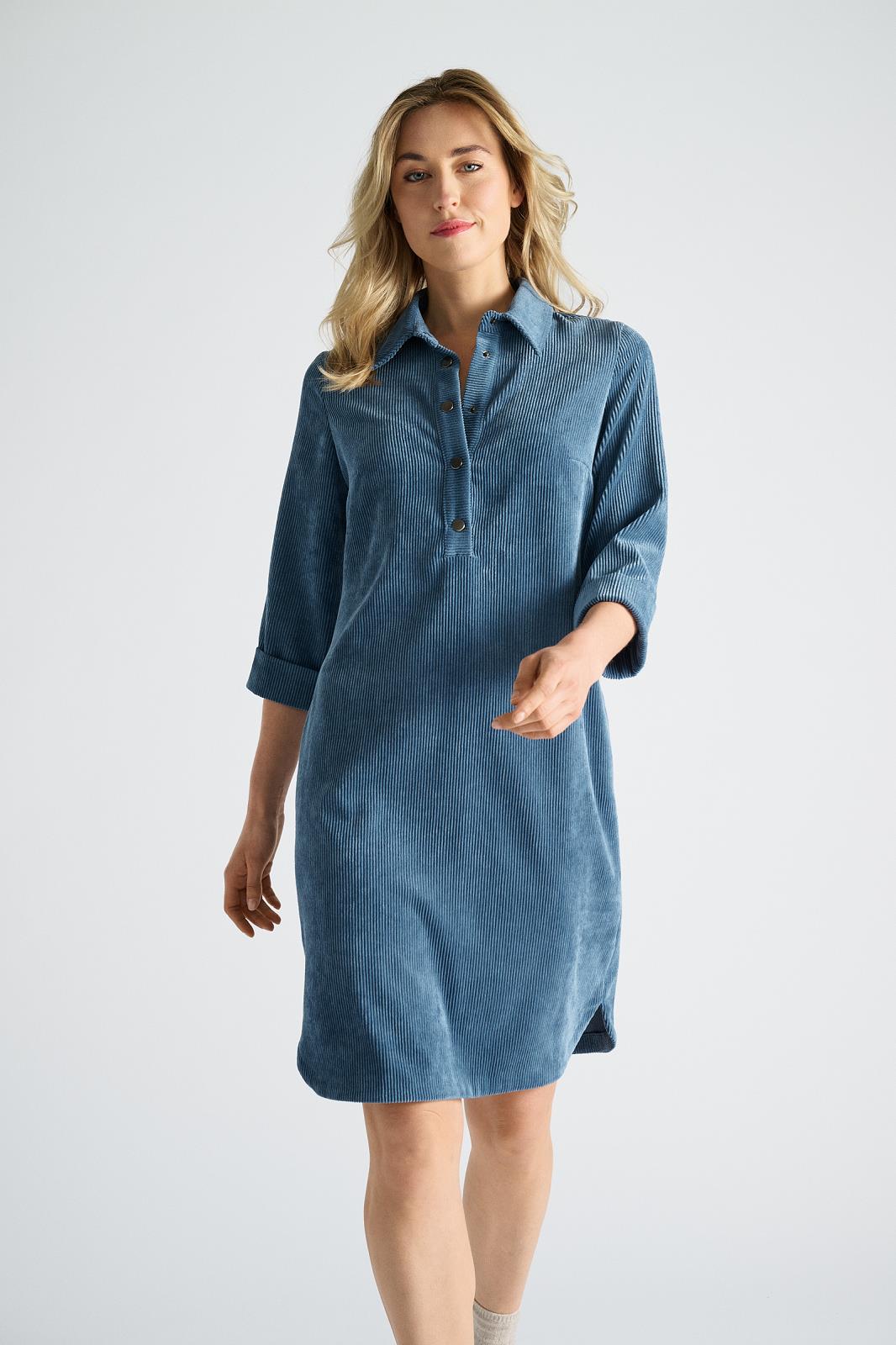 DRESS 3/4S-*-UNI-BLUE