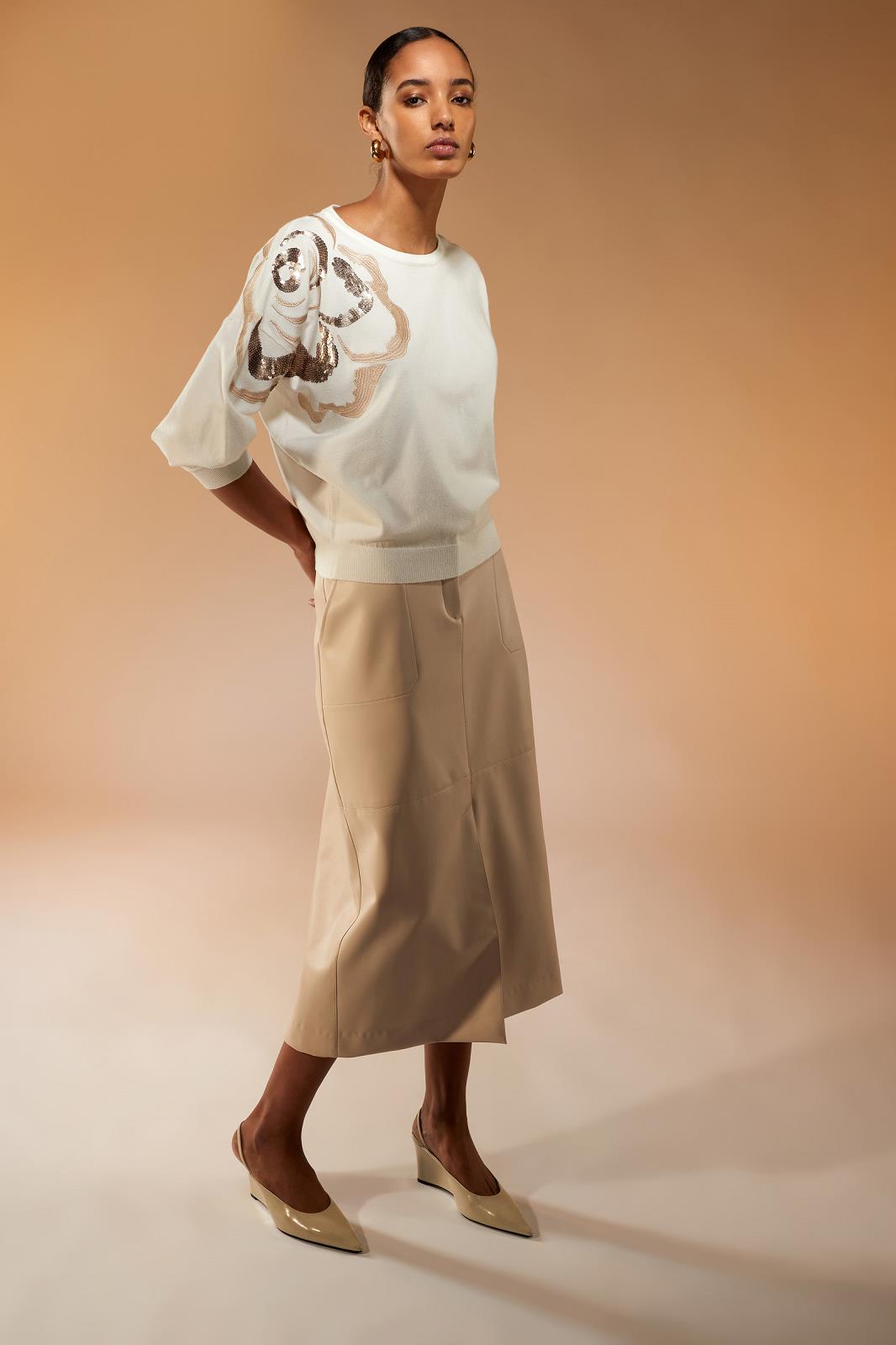 PULL LS-ON-UNI+APPLI-OFF-WHITE