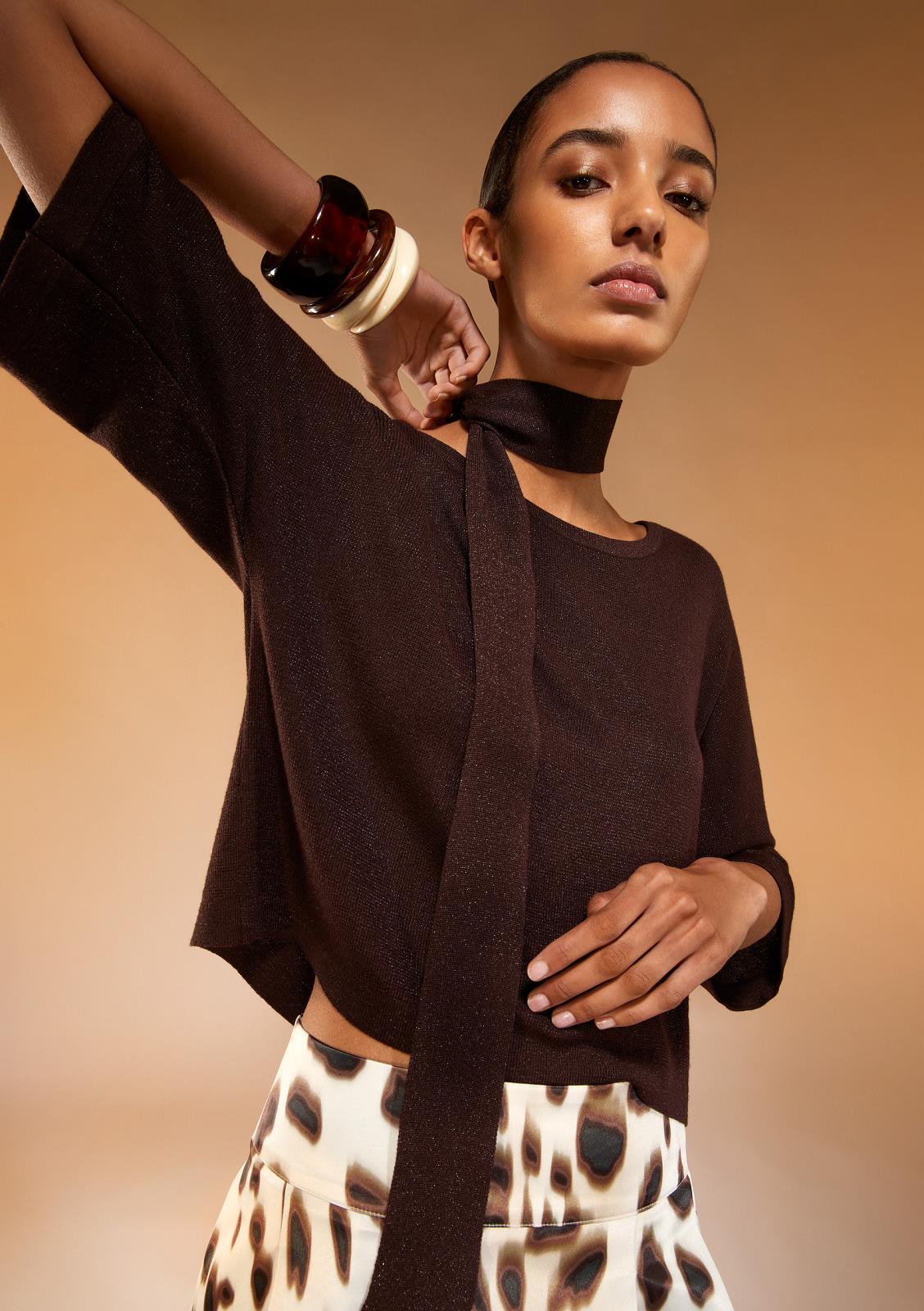 PULL 3/4S-BN-UNI-BROWN