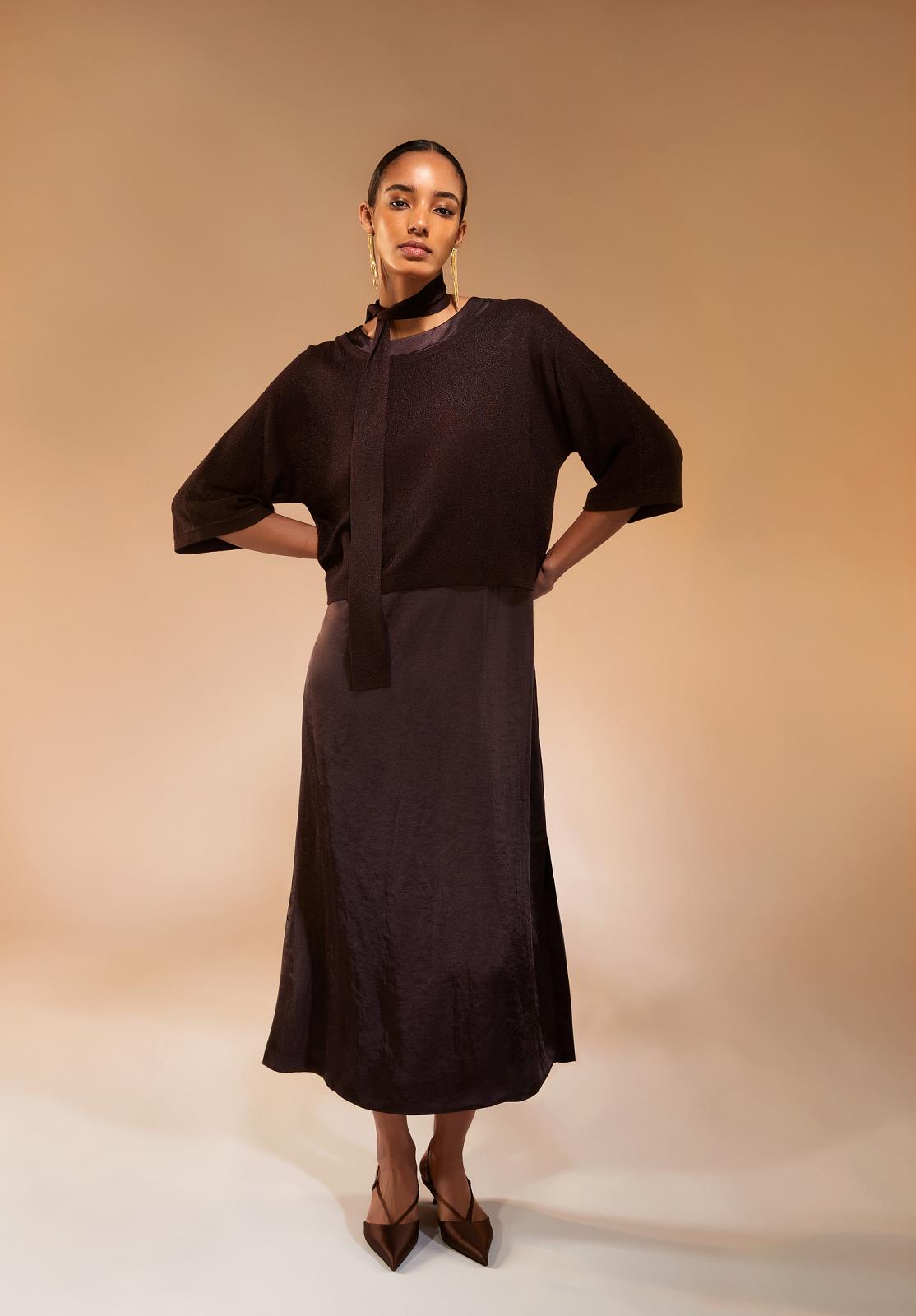 PULL 3/4S-BN-UNI-BROWN