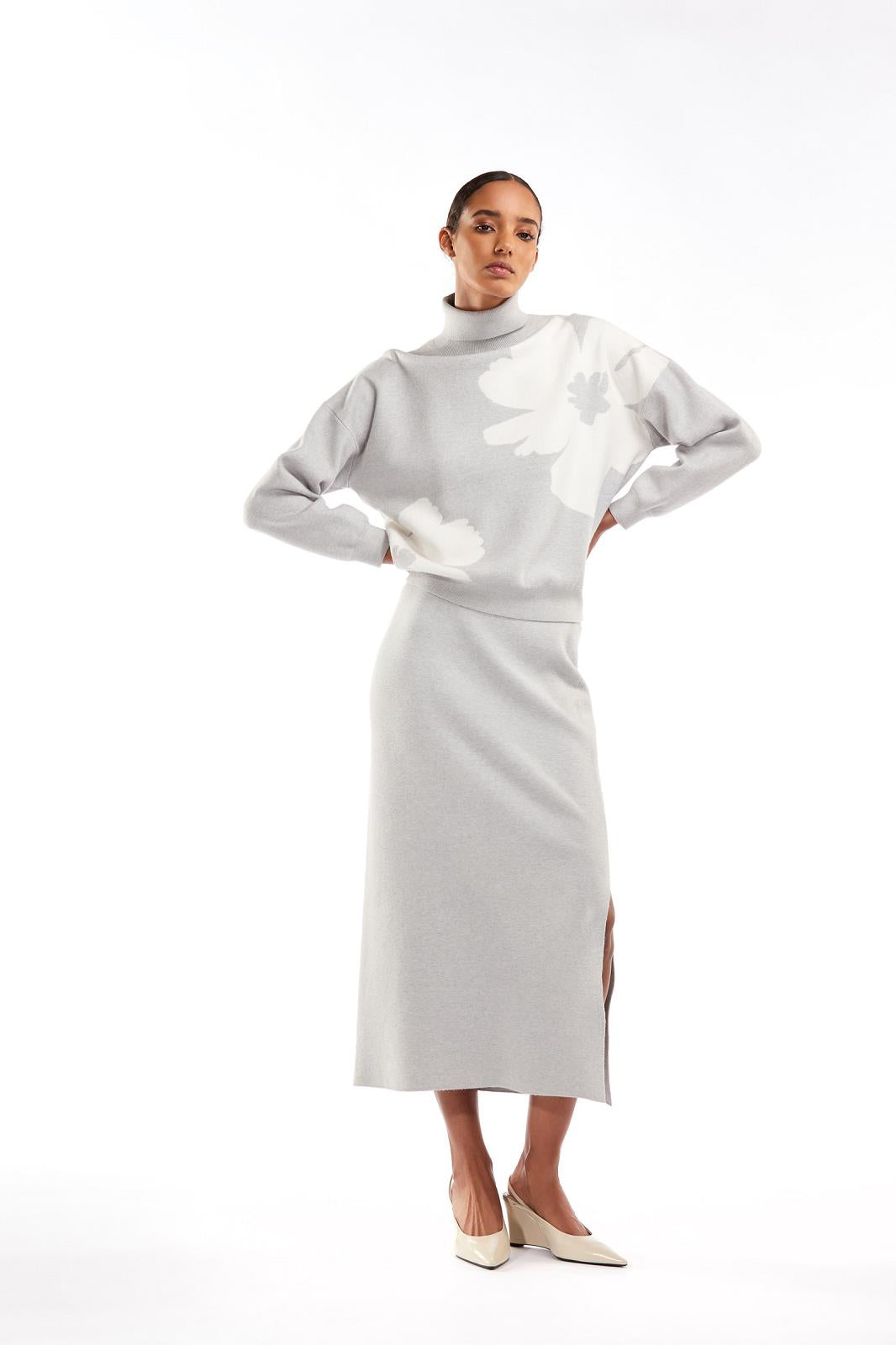 PULL LS-RN-UNI+PRINT-GREY