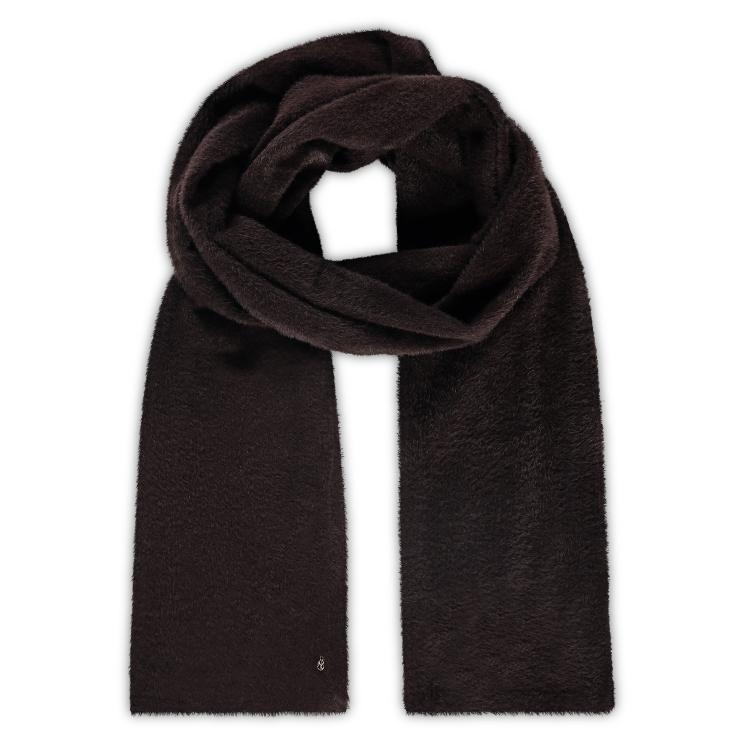 SCARF-*-UNI-BROWN DARK