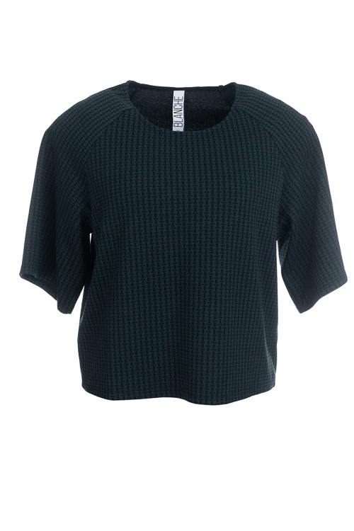 BLOUSE SS-*-UNI-GREEN DARK