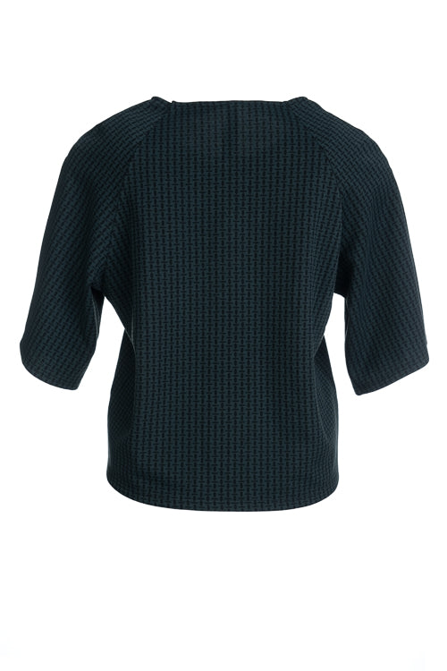 BLOUSE SS-*-UNI-GREEN DARK
