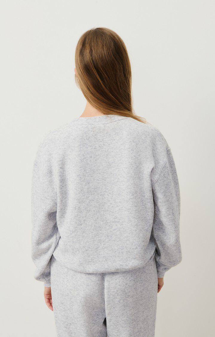 SWEATER LS-ON-CHINE-GREY
