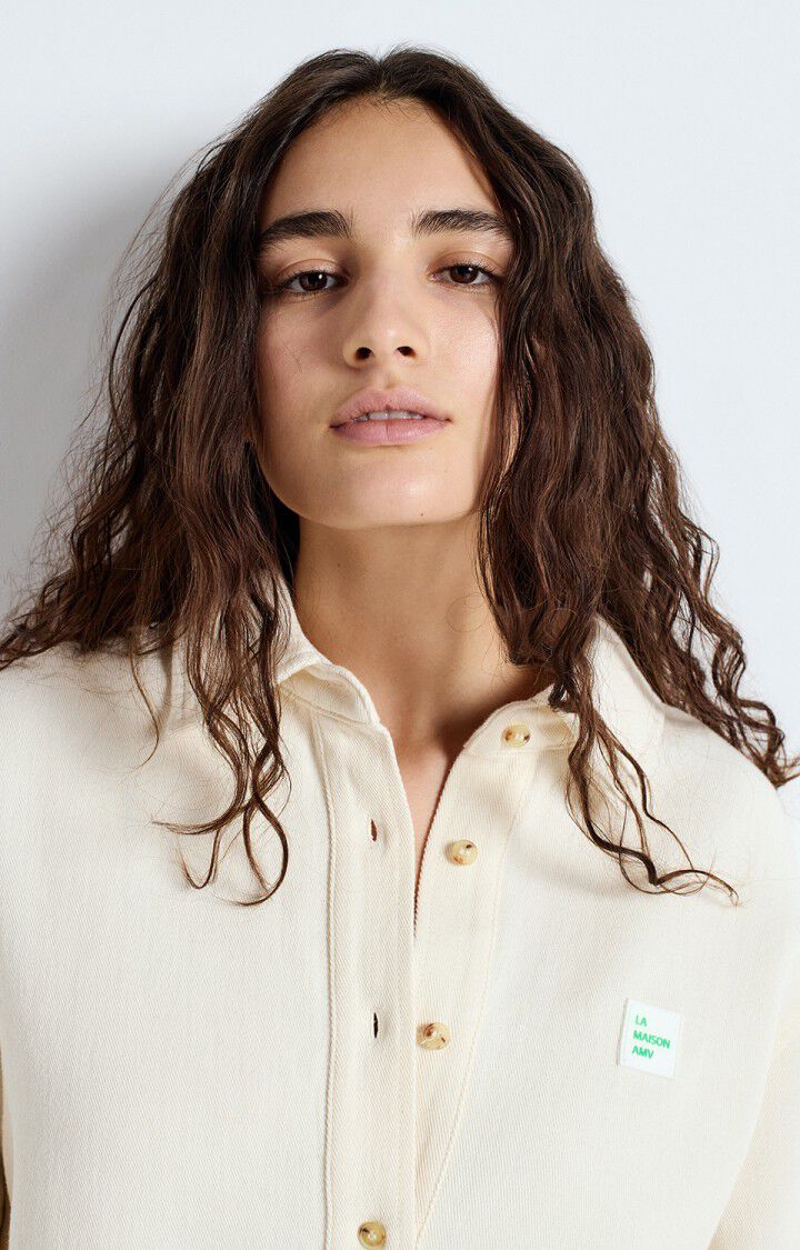 BLOUSE JACKET-*-UNI-BEIGE LIGHT