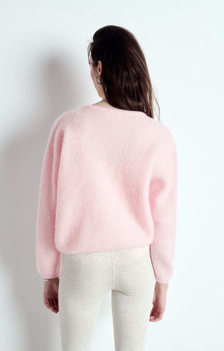 CARDIGAN KNIT N LS-ON-UNI-PINK LIGHT