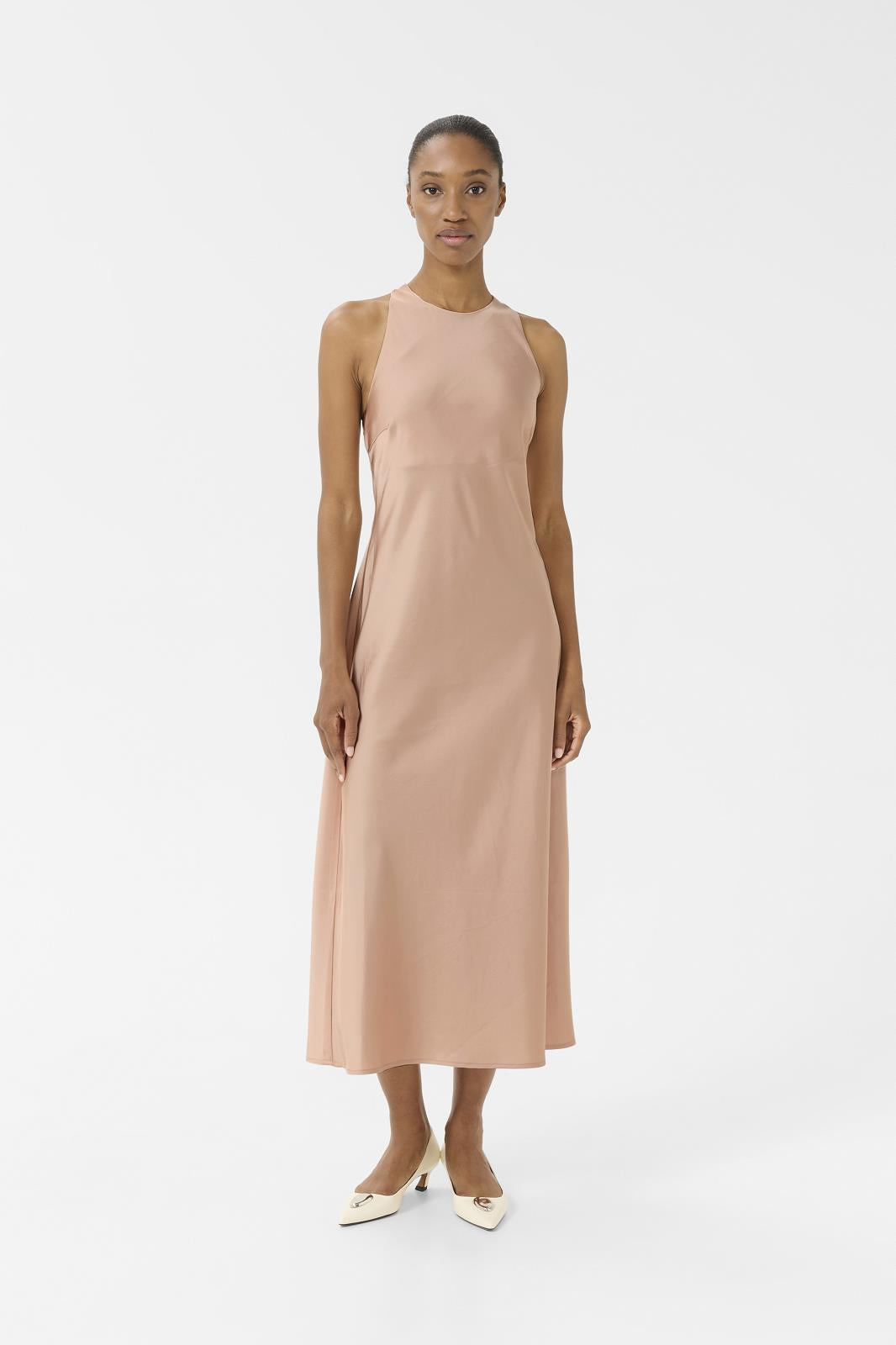 DRESS SL-LONG-UNI-PINK LIGHT