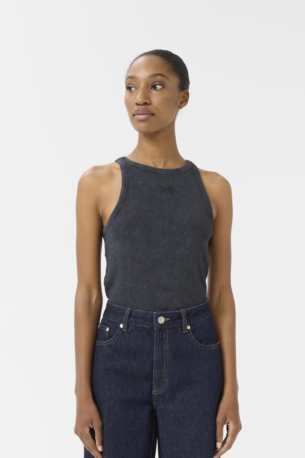 T-SHIRT SL-ON-UNI-ANTRACITE