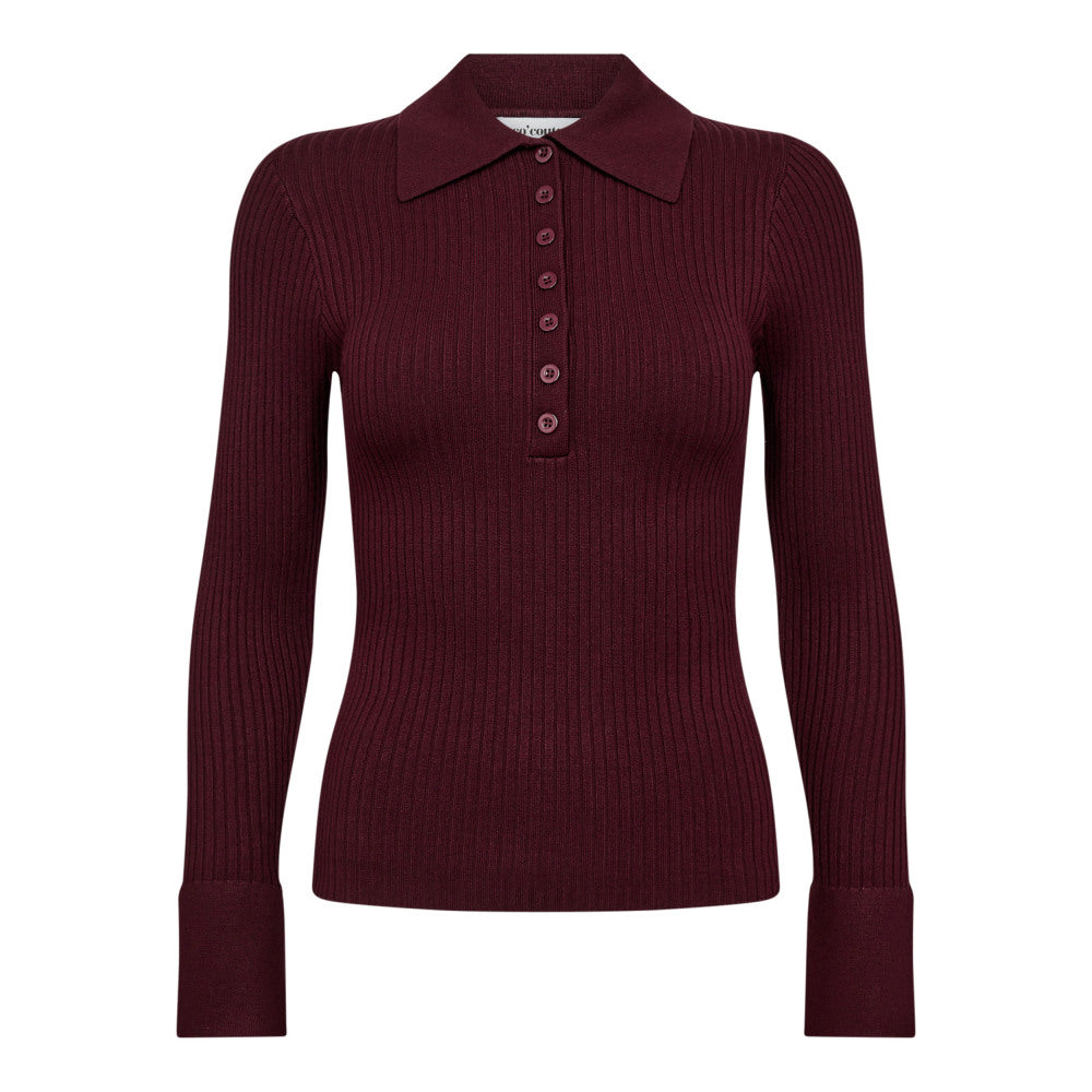 PULL LS-PN-UNI-AUBERGINE