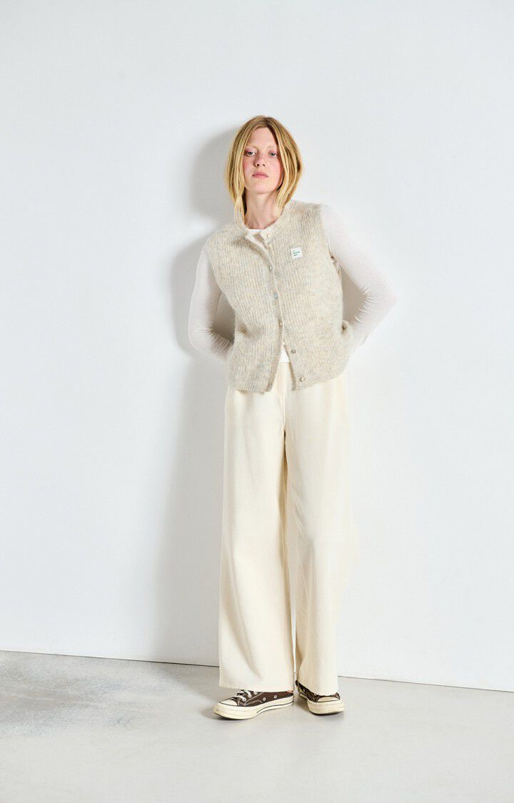 CARDIGAN KNIT N SL-ON-UNI-GREY LIGHT