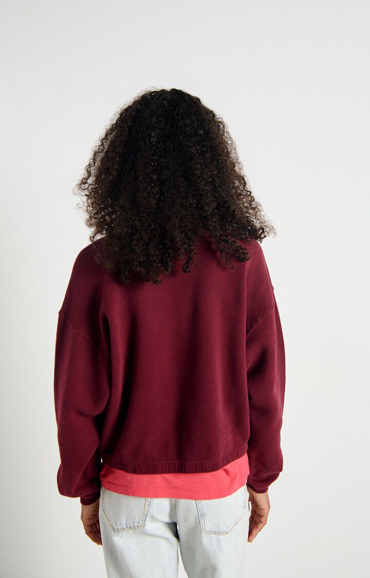 SWEATER LS-*-UNI-AUBERGINE
