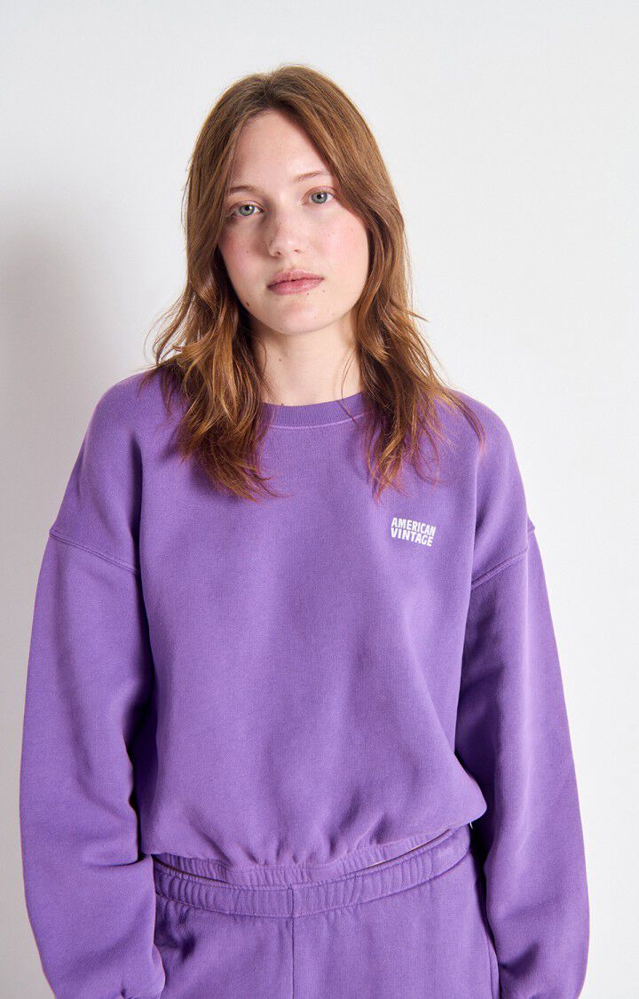 SWEATER LS-*-UNI-PURPLE