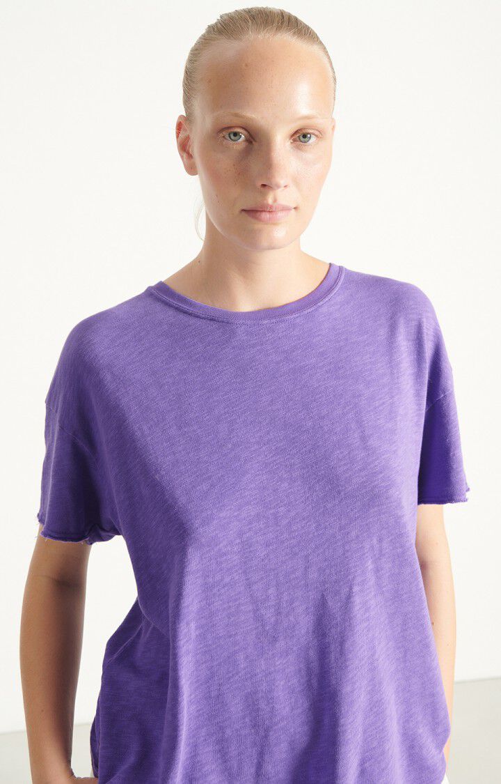 T-SHIRT SS-ON-UNI-PURPLE