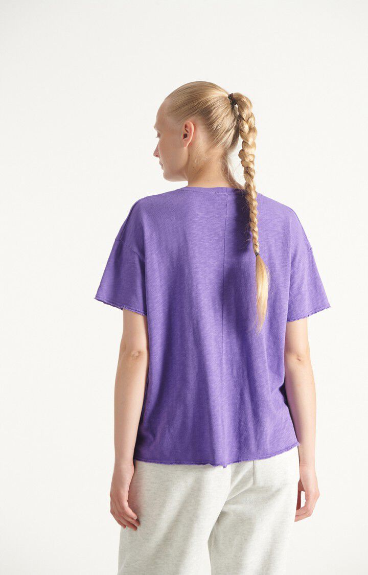 T-SHIRT SS-ON-UNI-PURPLE