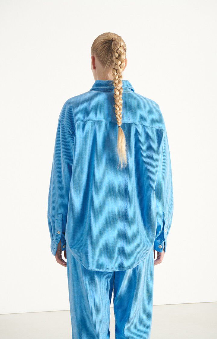 BLOUSE LS-*-UNI-BLUE