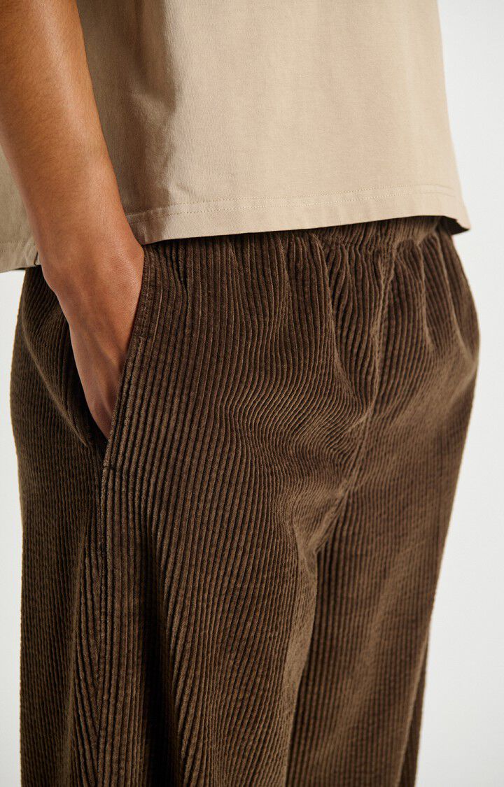 PANTS CASUAL 7/8-*-UNI-BROWN DARK