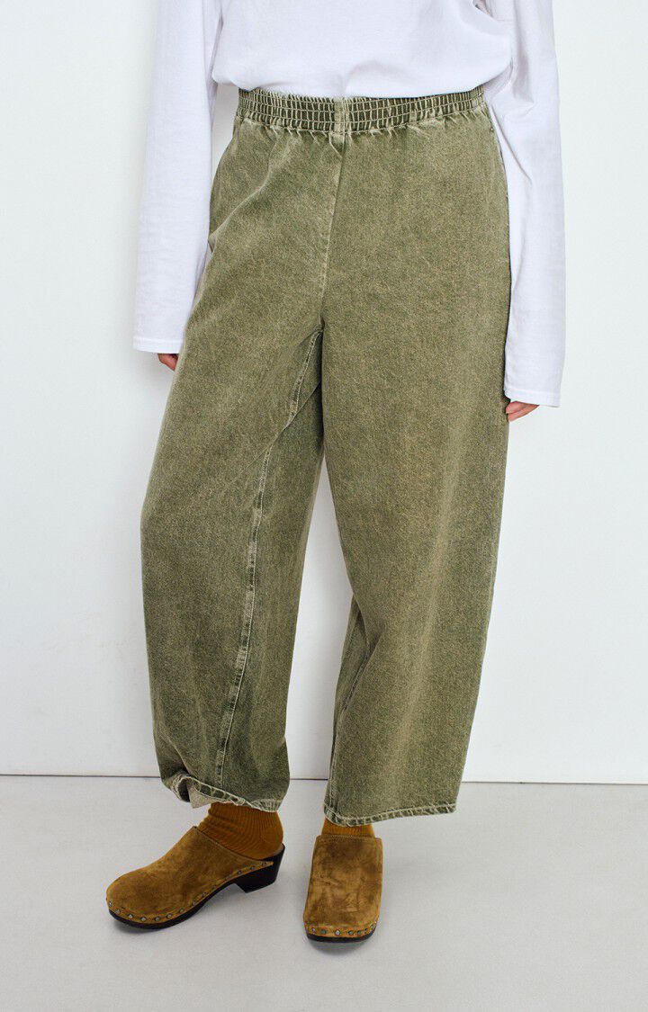 PANTS CASUAL L-DENIM/STR-UNI-KHAKI