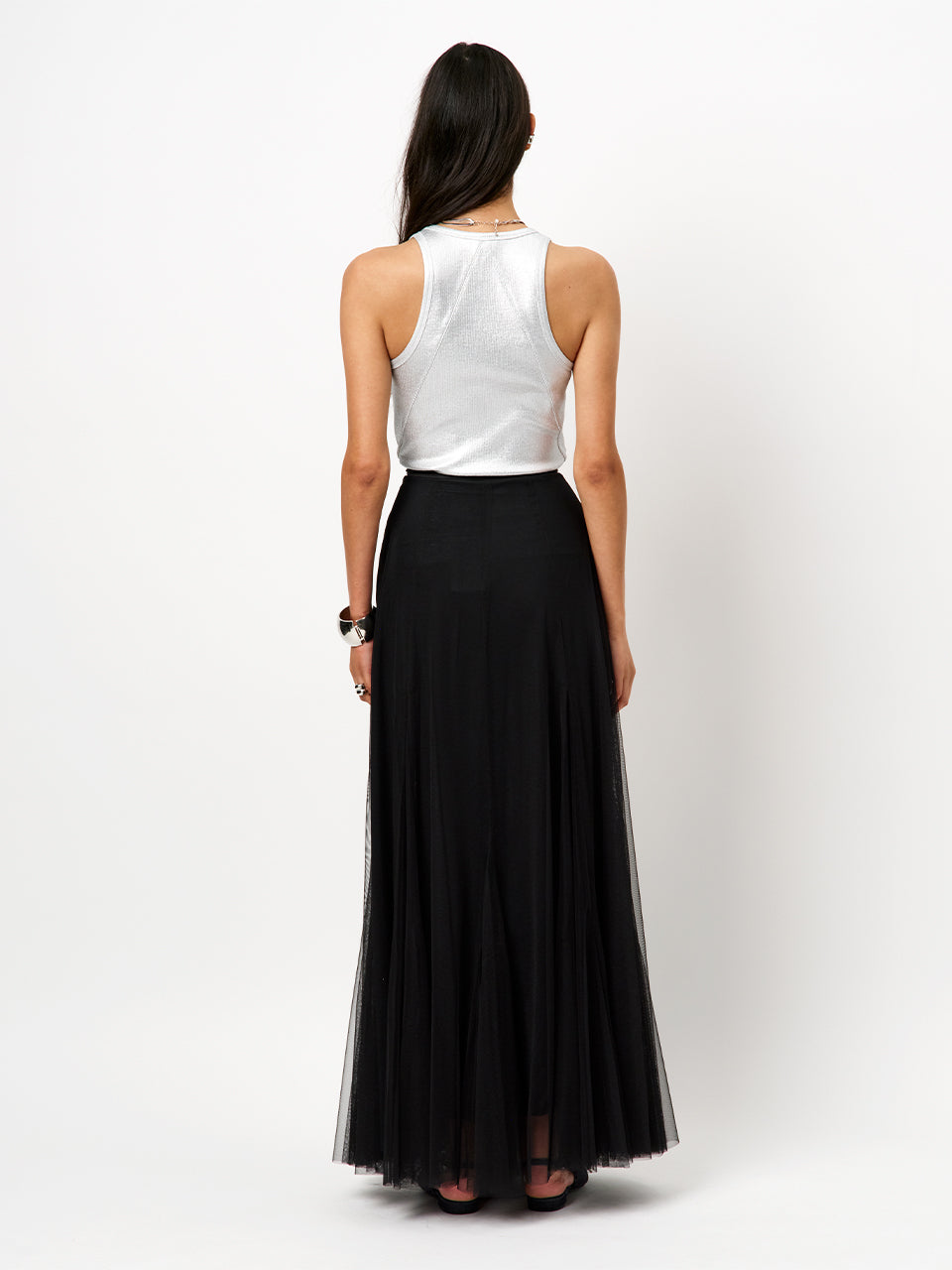 T-SHIRT SL-ON-UNI-SILVER