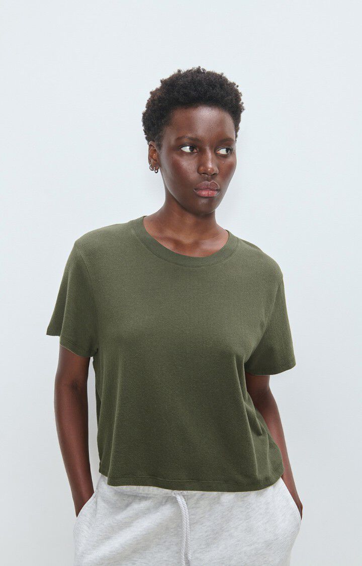T-SHIRT SS-ON-UNI KAKI