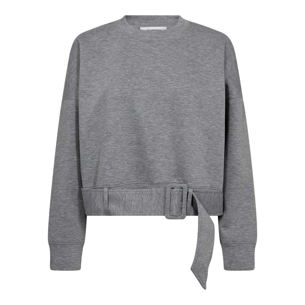 SWEATER LS GRIJS