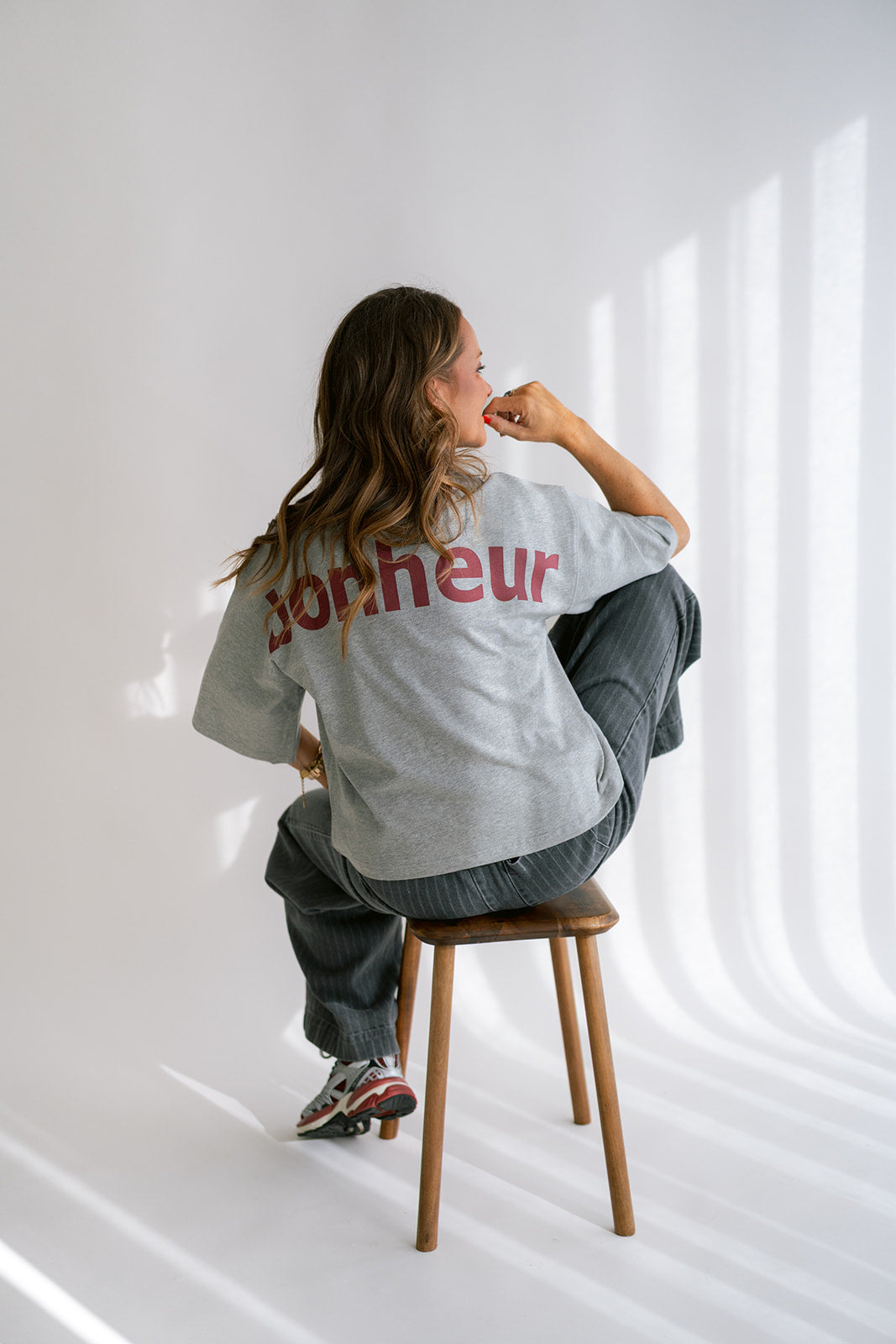 T-SHIRT KM UNI BORDEAUX