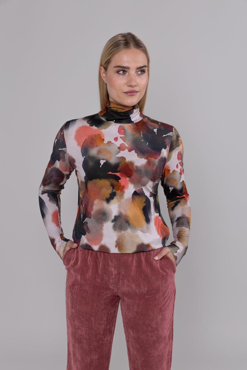 T-SHIRT LM RN PRINT MULTI