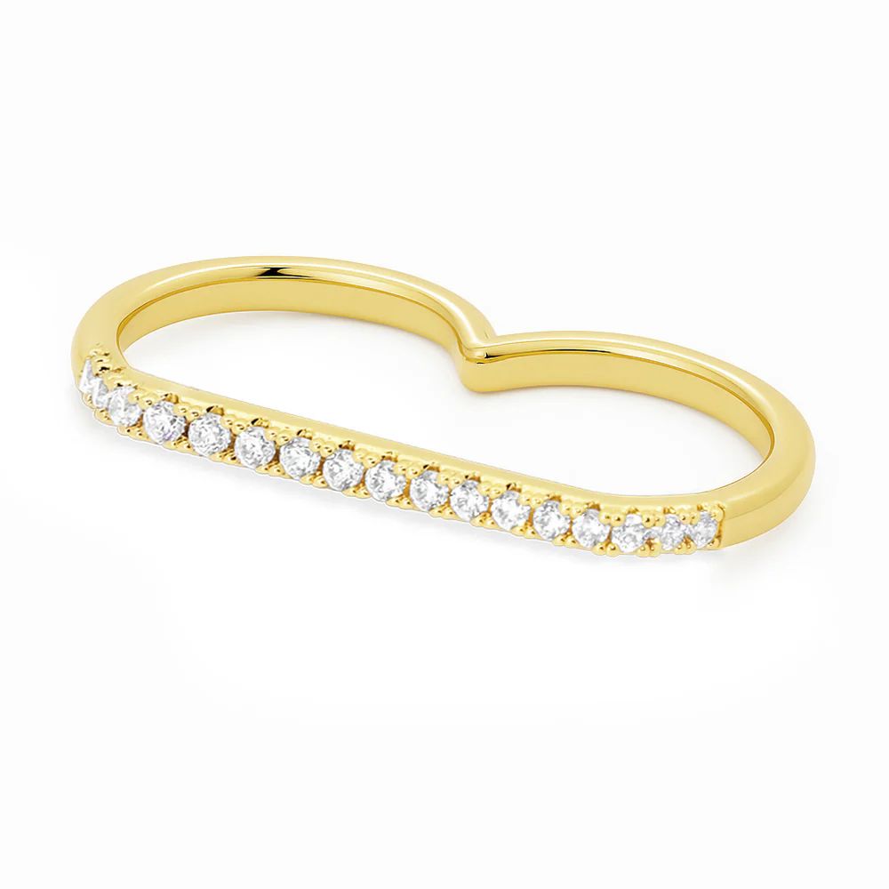 DUBBELE RING GOUD