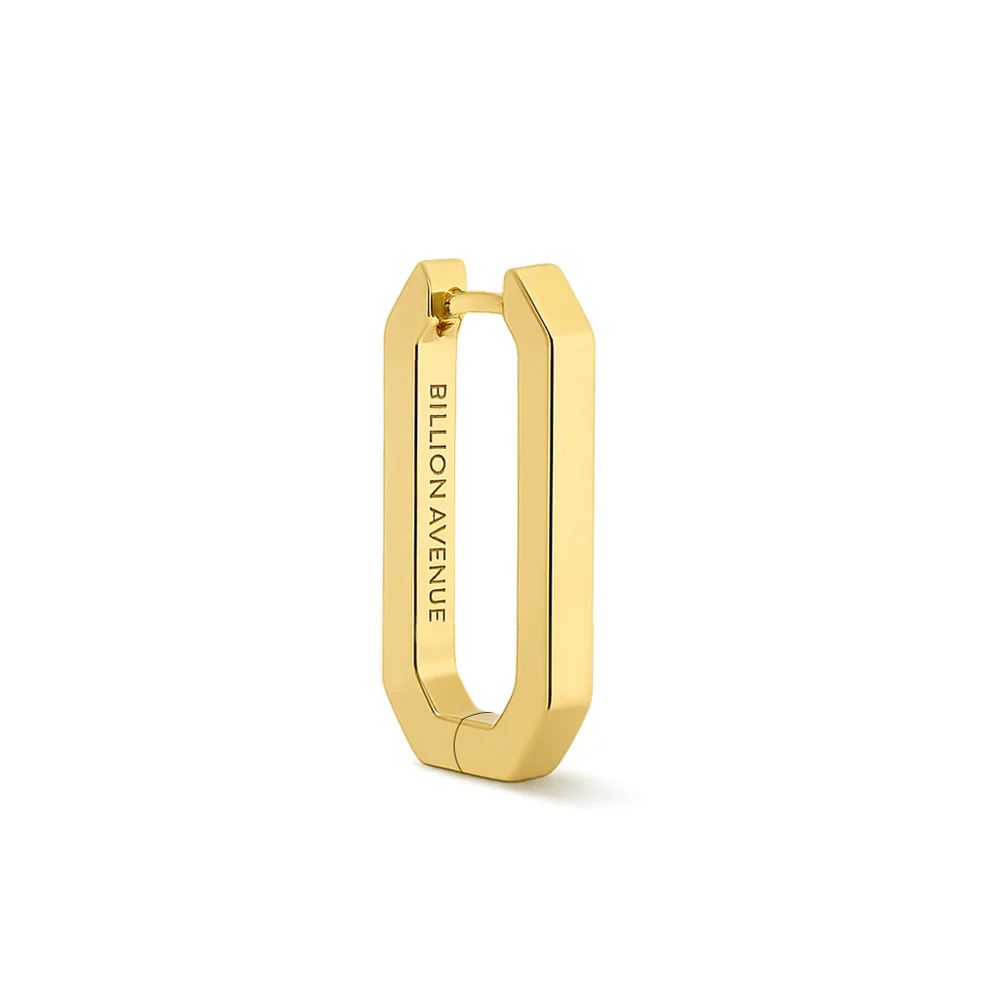 GOUDEN OORBEL RECHTHOEK