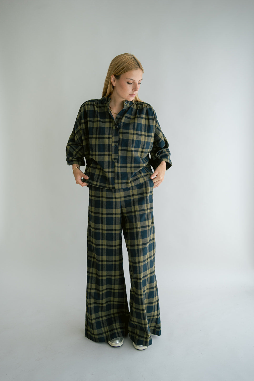 BROEK RUIT GROEN