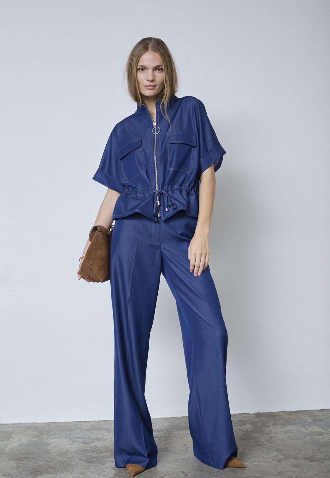 BROEK UNI BLAUW
