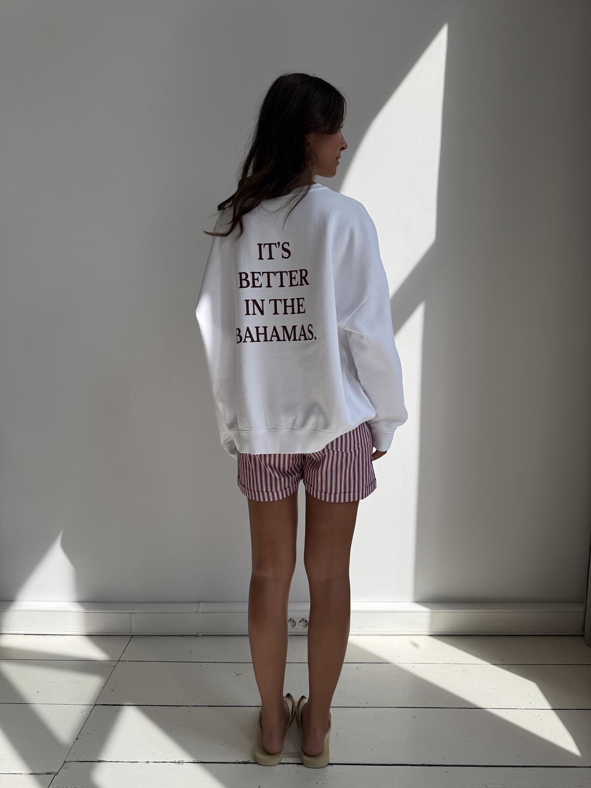 SWEATER LM WIT
