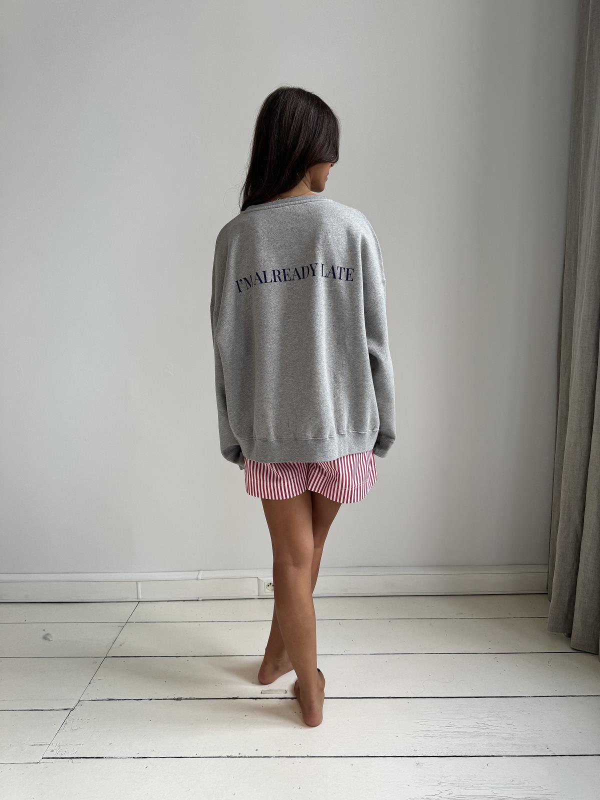 SWEATER LM WIT