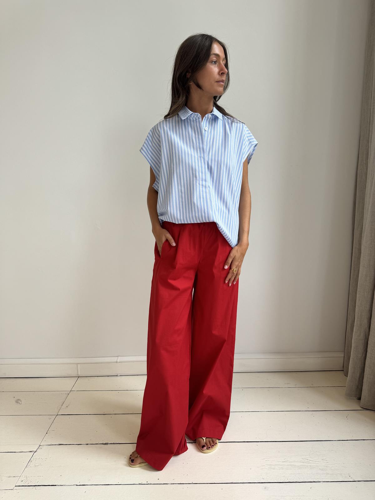 BROEK UNI ROOD