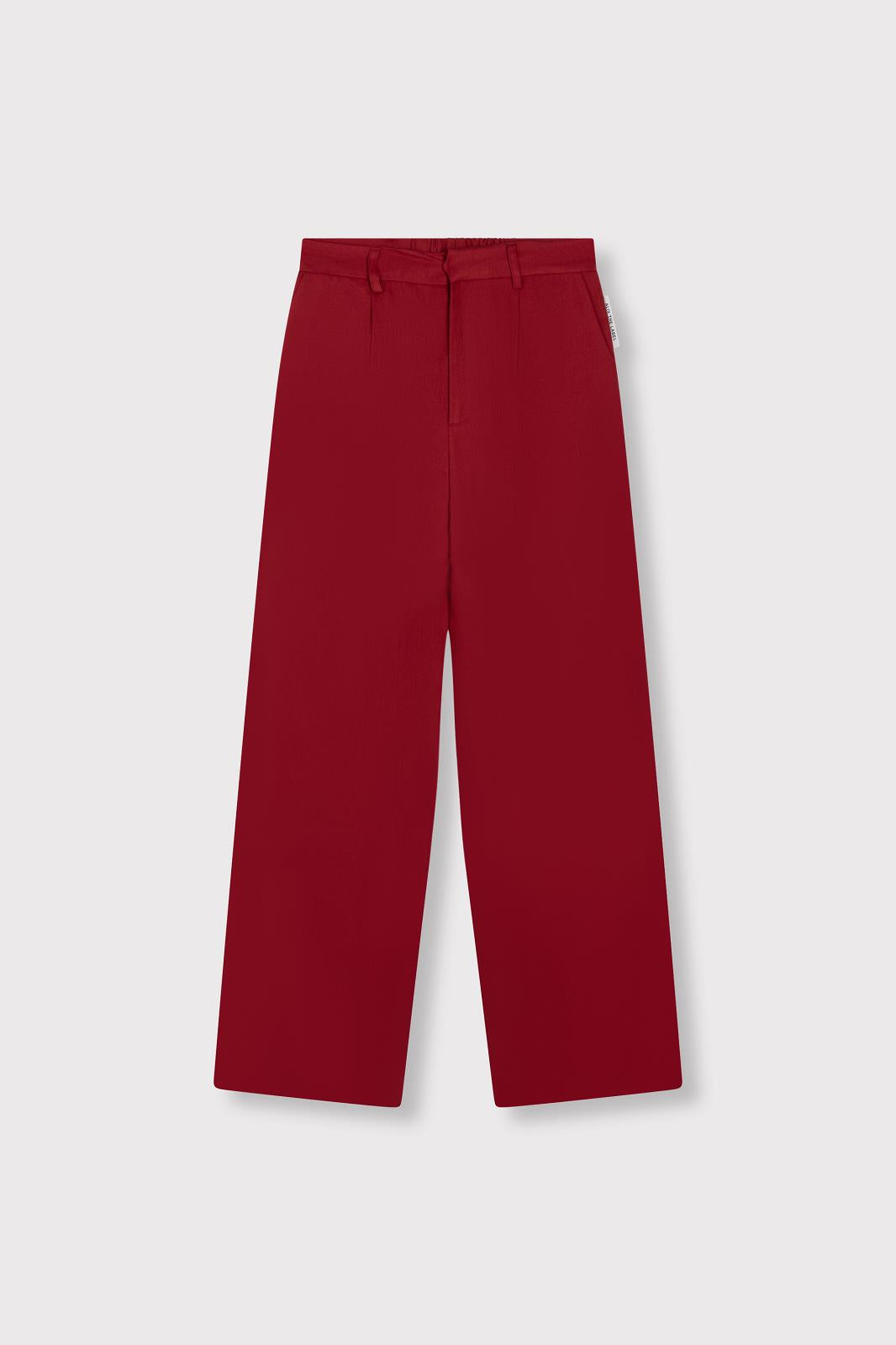 ladies woven flowy pants