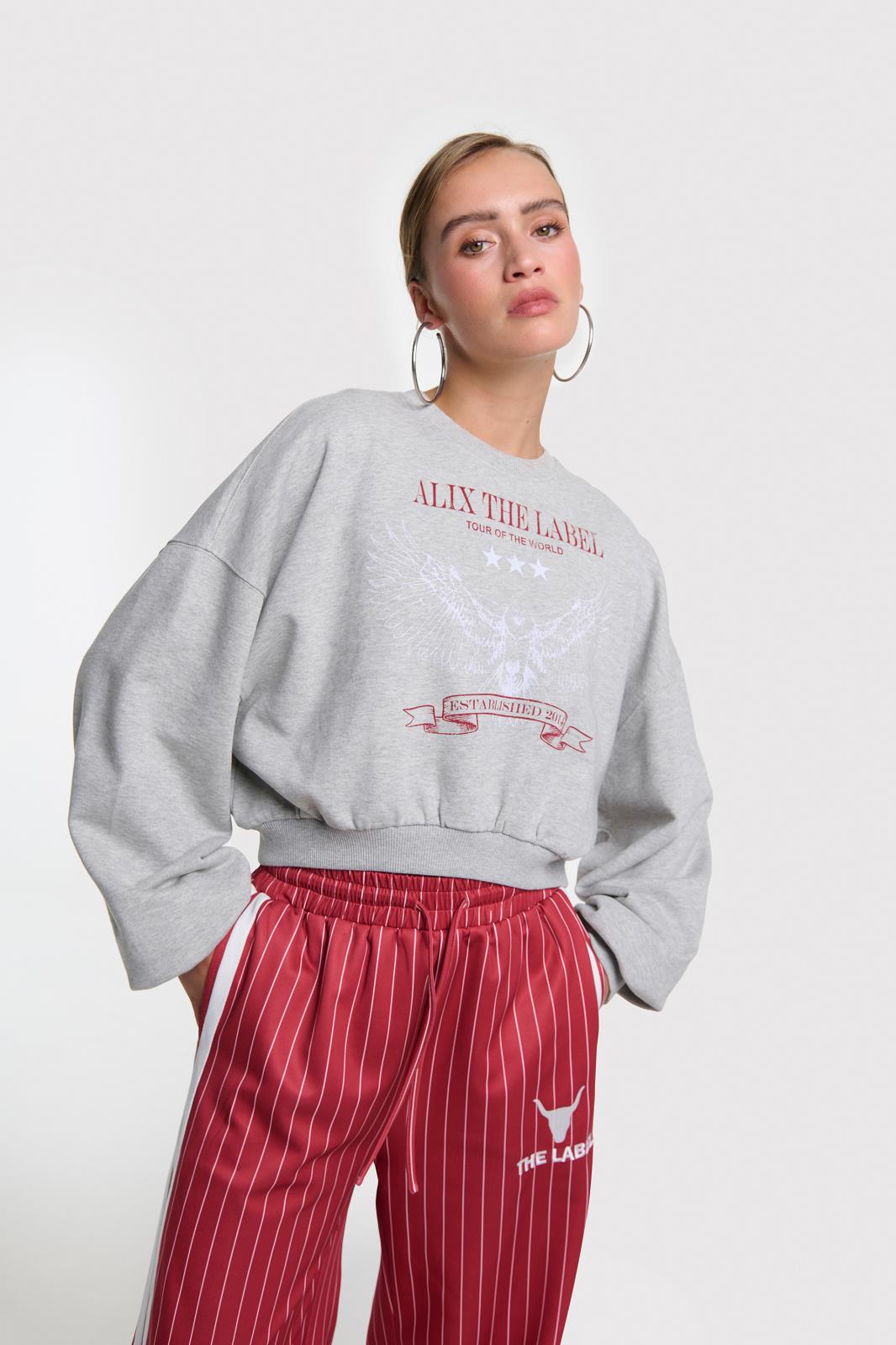 ladies knitted eagle sweater