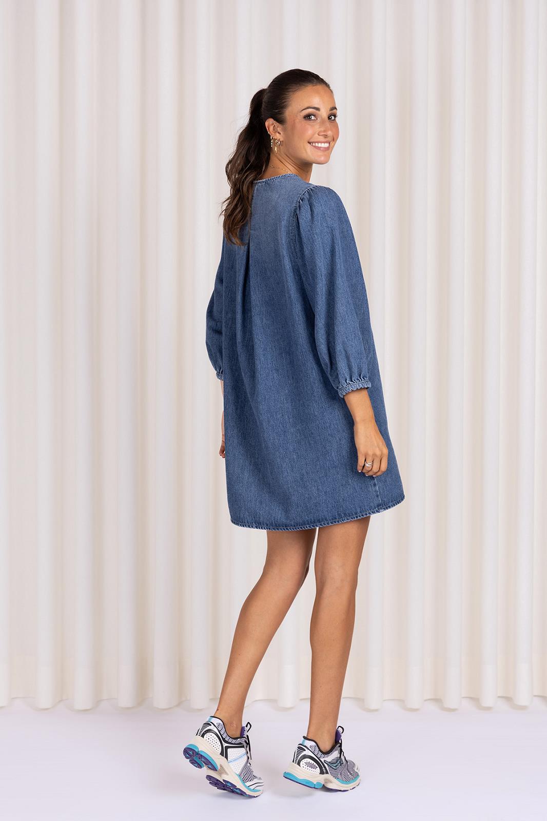 JURK LM DENIM BLAUW