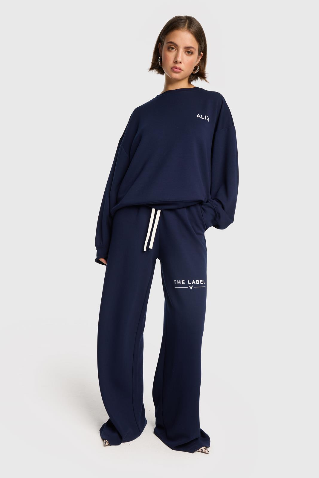 PANTS CASUAL L-*-UNI-BLUE LIGHT