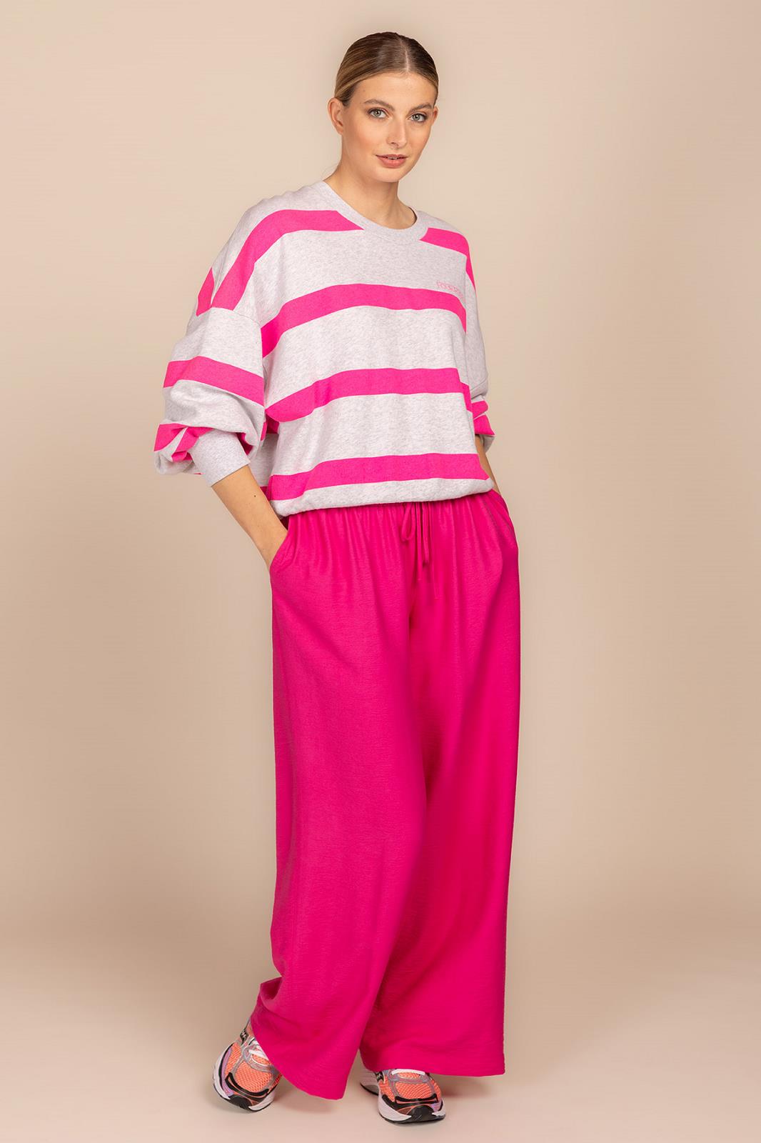 BROEK UNI FUSHIA