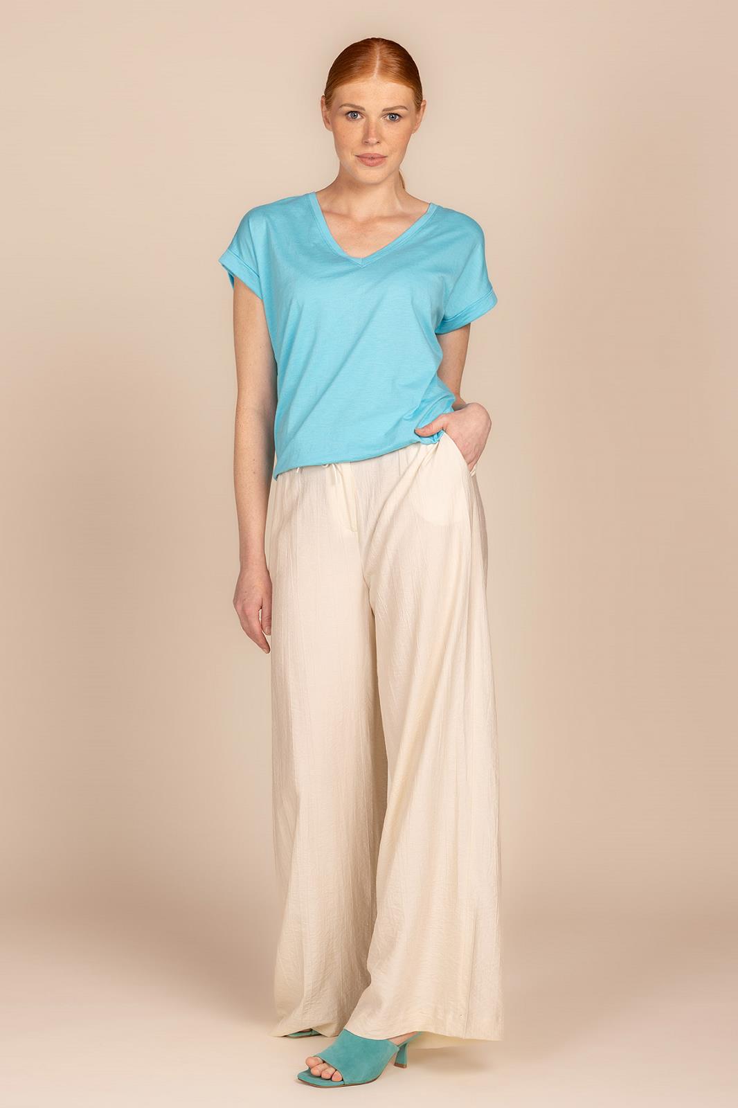BROEK UNI ECRU